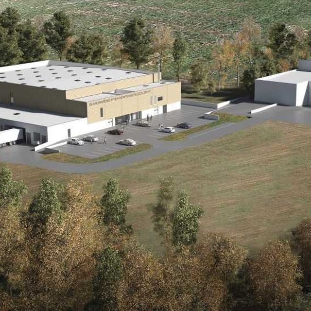 Blanchisserie CH Agen — Architecte : BYE Architecte — Groupement DEMATHIEU BARD Construction — BET : CETAB